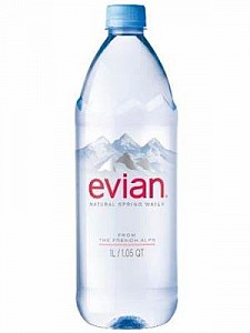Evian Water 12/1L