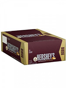 Hersheys King Size Milk Chocolate Almonds 18ct