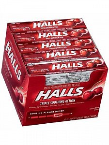 Halls Cherry 20pk