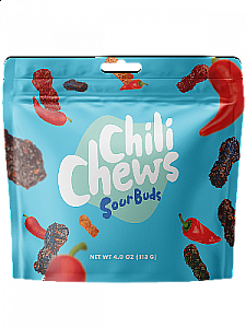 Chili Chews Sour Buds 4.0 oz