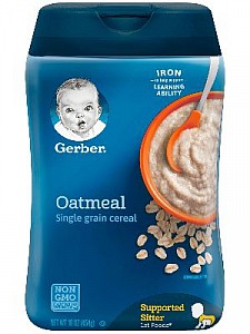 Gerber Oatmeal Cereal 2(3x16oz)