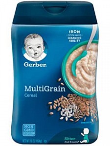 Gerber Multigrain Cereal 2(3x16oz)