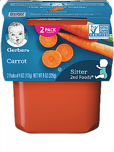 Gerber Carrots 8(2x4oz)