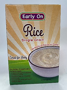 Early On Baby Cereal Rice 12-8 oz