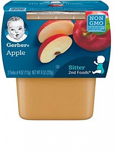Gerber Applesauce 8(2x4oz)