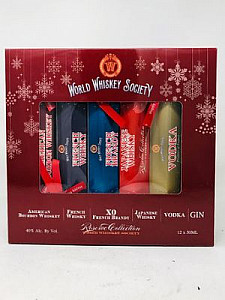 World Whiskey Society Christmas Candy Giftset 12 Pack 50ml