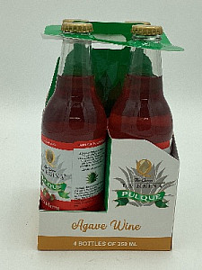 Pulque The Queen Strawberry 6/4pk 350 ml