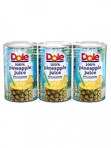 Dole Pineapple Juice 3pk/46oz