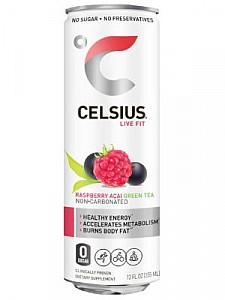 Celsius Raspberry 12/12oz Cans