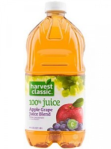 Harvest Classic Apple Grape 8/64oz