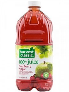 Harvest Classic Cran Apple Juice 8/64oz