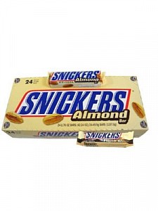 Snickers Almond Bar 24ct