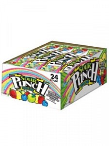 Sour Punch Rainbow Straws 24ct