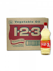 1-2-3 Vegetable Oil 12/1L