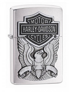 Harley-Davidson Silver Eagle Zippo Lighter