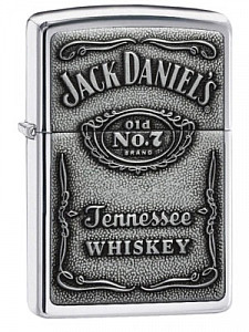 Zippo Jack Daniels Silver Tennessee Whiskey Lighter 44.95