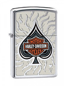 Harley Davidson Ace of Spades Zippo Lighter
