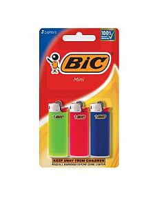 BIC Mini Lighters 12/3pk