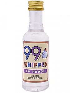 99 Whipped Cream Schnapps 12ct/50ml