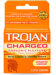 Trojan Charged Orange 6pk