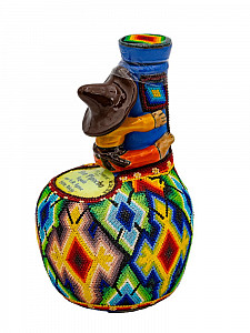 Don Pipocho Extra Anejo Ceramic  Chaquira 750ml