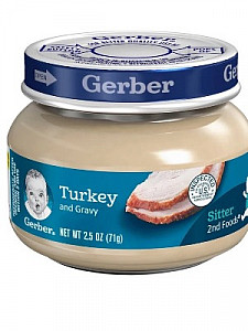 Gerber Turkey and Gravy 10/2.5OZ