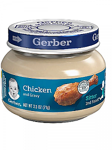 Gerber Chicken and Gravy 10/2.5OZ