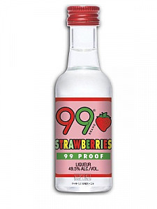 99 Strawberries Schnapps 12ct/50ml