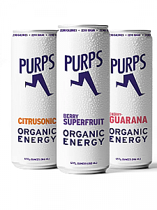Purps Organic Energy Drink Berry 12/12 OZ
