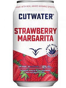 Cutwater Strawberry Margarita 6-4 pk 12 oz